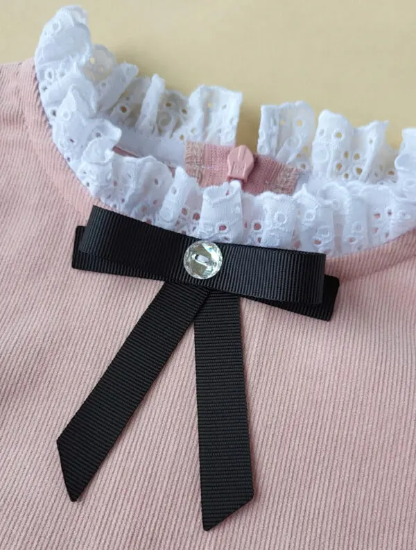 Kleid aus Feincord rosa Gr. 104 – Bild 2