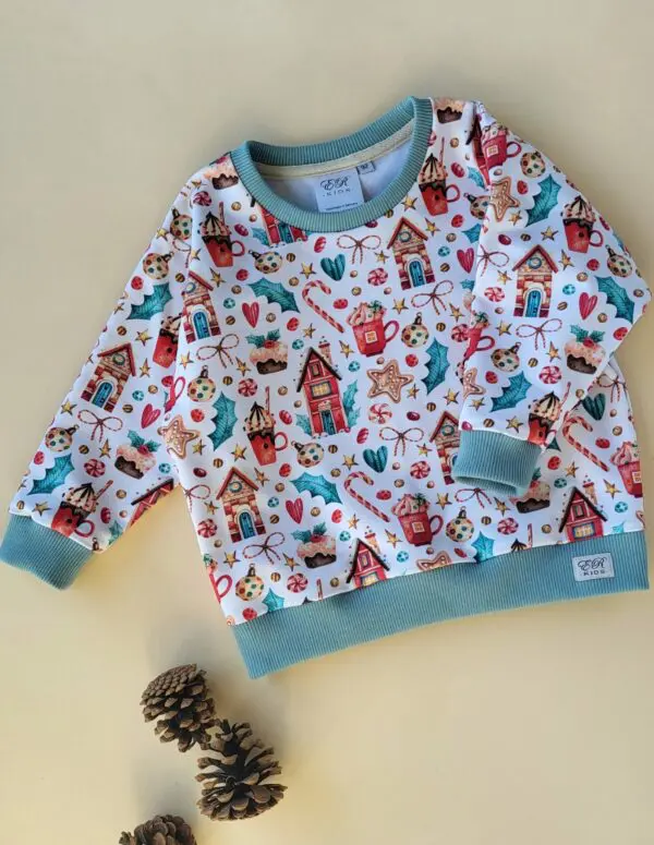 Weihnachts-Pulli Gr.74