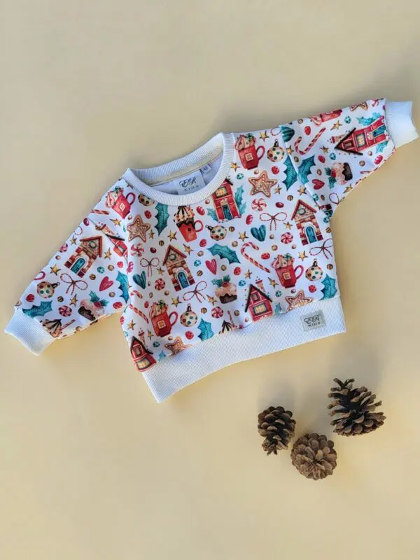 Weihnachts-Pulli Gr.62 – Bild 2