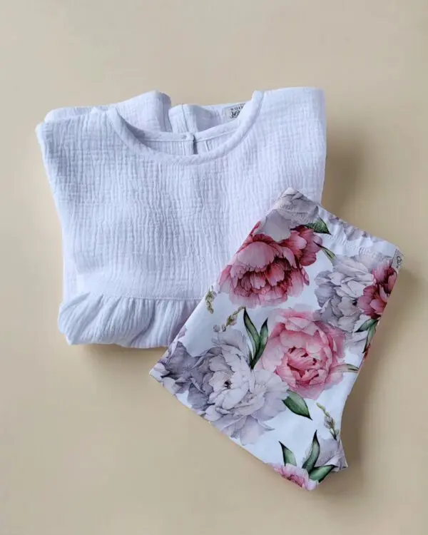 Leggings Pfingstrosen Gr.116