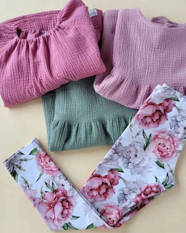 Leggings Pfingstrosen Gr.116 – Bild 2