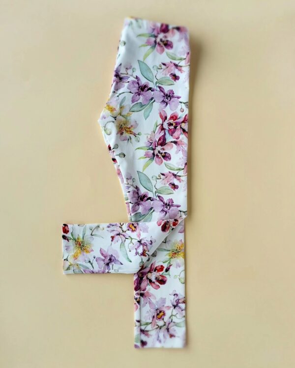 Leggings Orchideen Gr.104