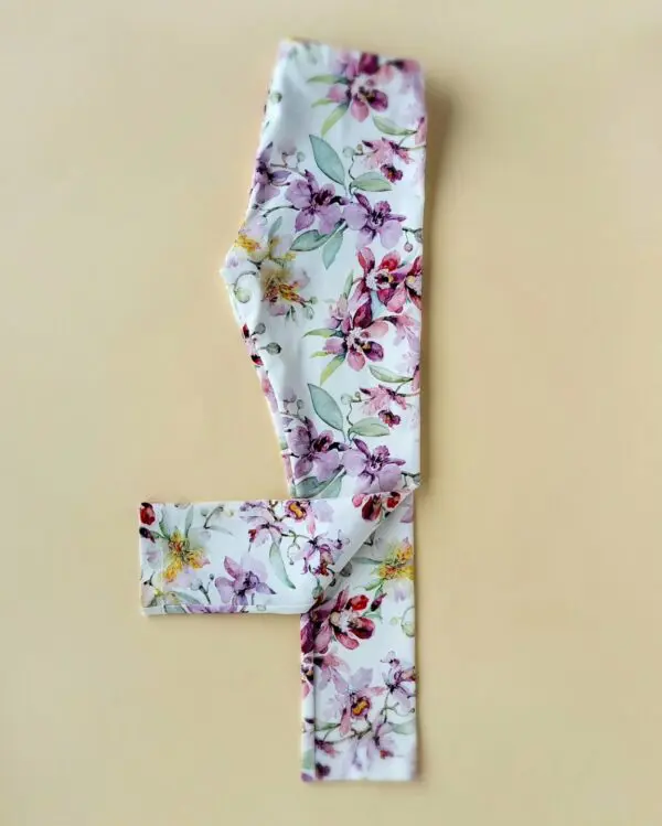 Leggings Orchideen Gr.104