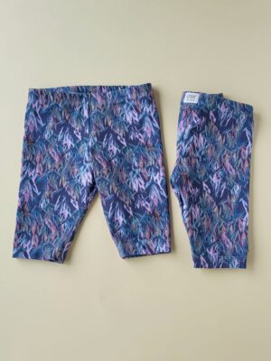 Kurz-Leggings Blätter Gr. 86