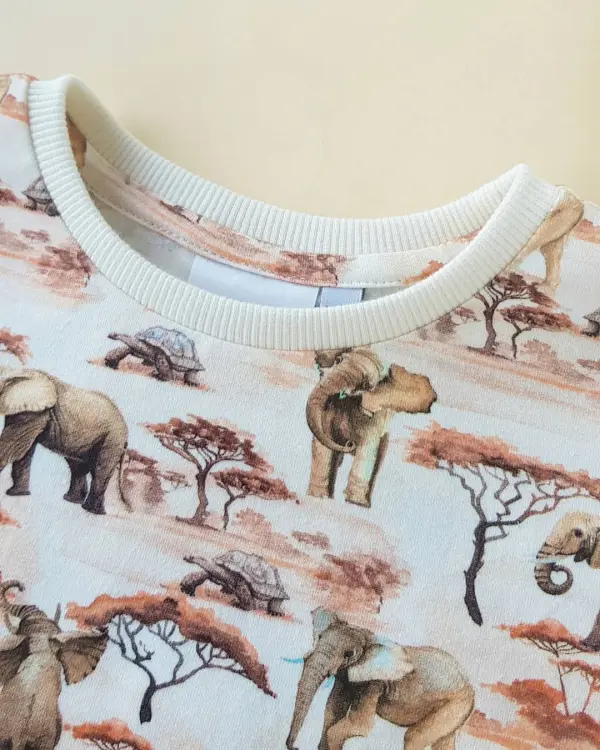 Kurzarmshirt Elefanten Gr.104 – Bild 2