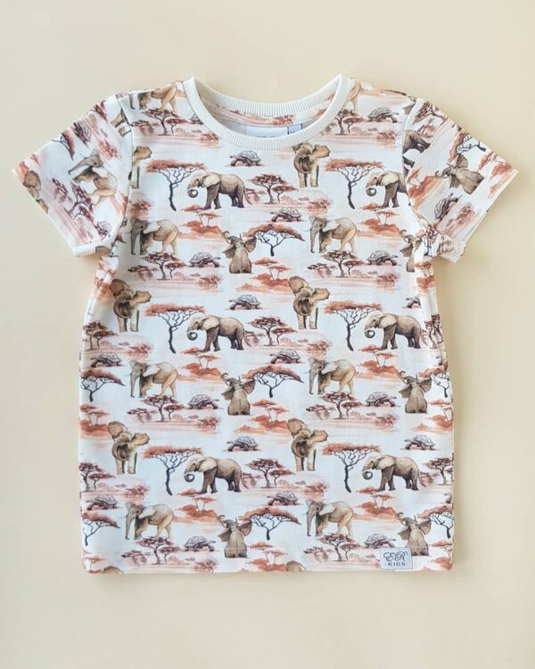 Kurzarmshirt Elefanten Gr.104