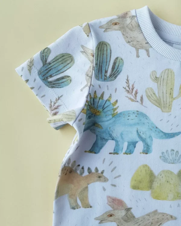 Kurzarmshirt Dinos Gr.98 – Bild 2