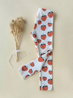 Leggings Erdbeeren Gr. 50-158