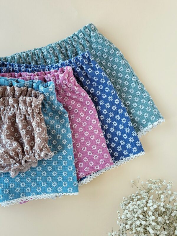 Bloomers aus besticktem Musselin Gr. 56-98 – Bild 3