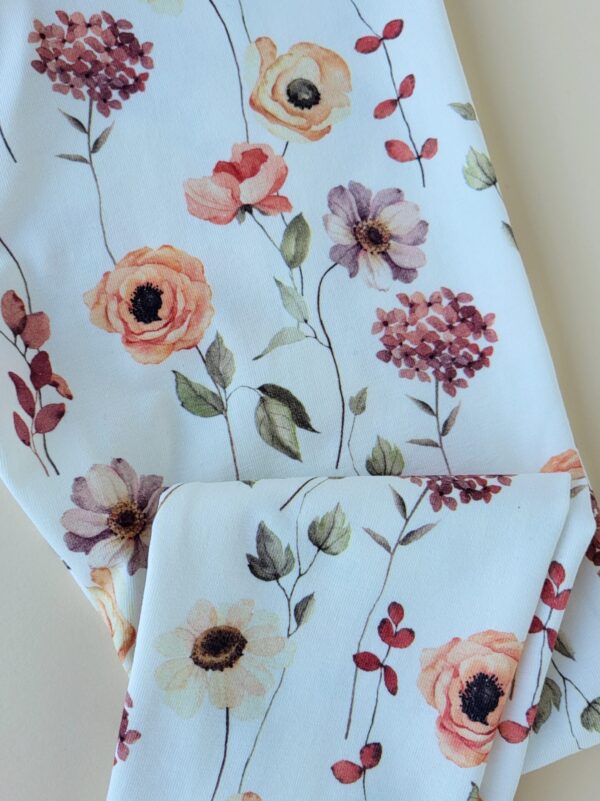 Leggings Rosengarten peach Gr. 50-158