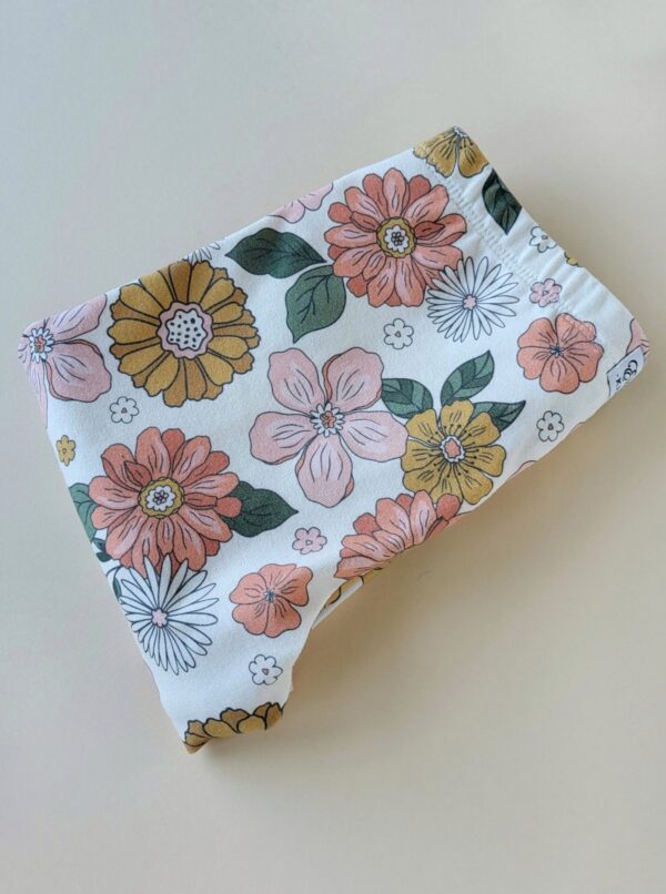 Leggings Flower Power Gr. 50-158 – Bild 2