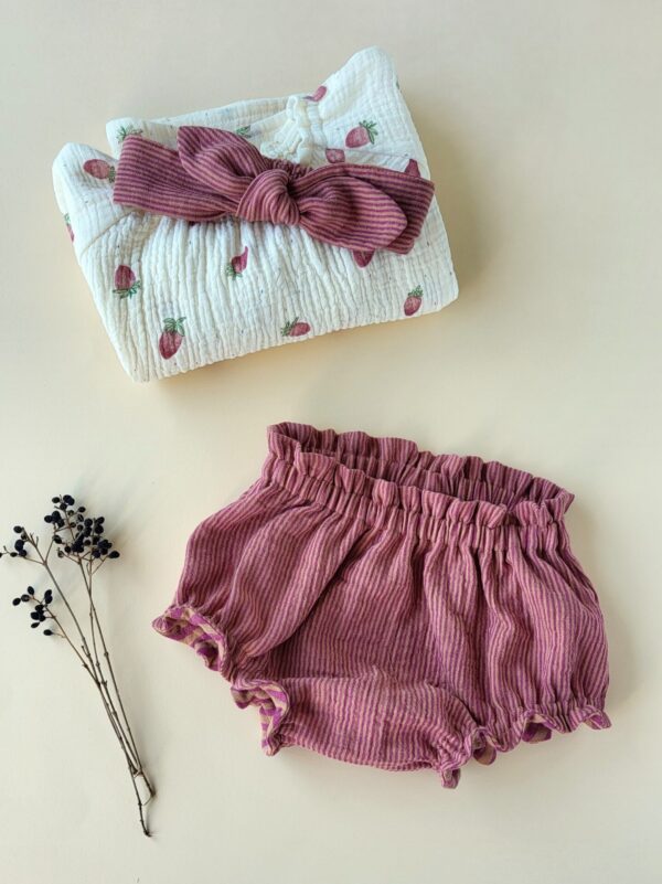 Bloomers Streifen Musselin Gr. 68/74
