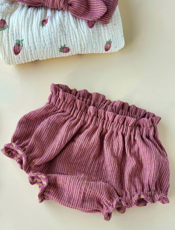Bloomers Streifen Musselin Gr. 68/74 – Bild 5