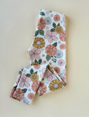 Leggings Flower Power Gr. 50-158