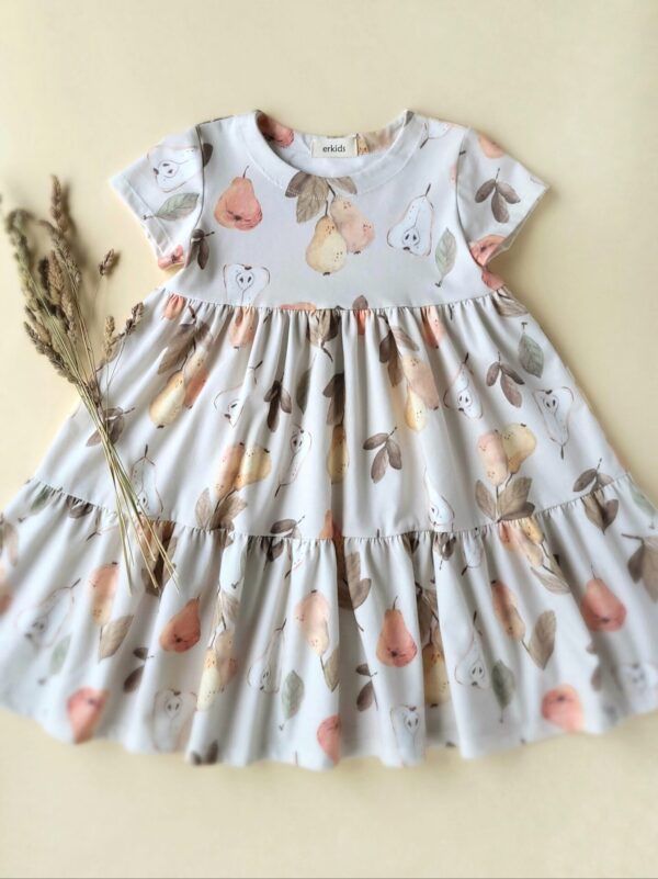 Sommerkleid Birnen Gr. 74-152