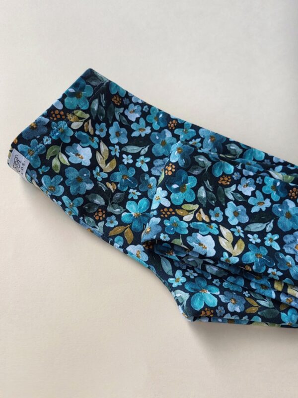 Leggings Blumen Blaumeer Gr. 50-158