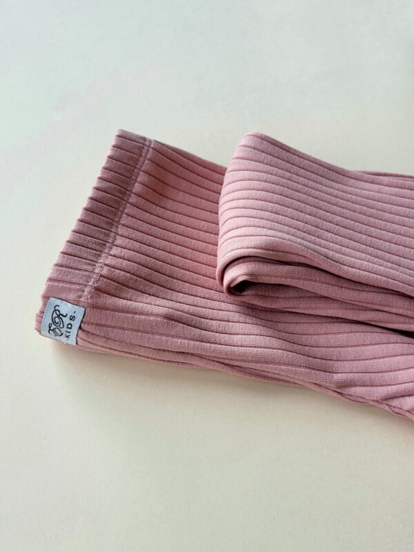 Leggings aus Breitribjersey peach Gr. 50-158