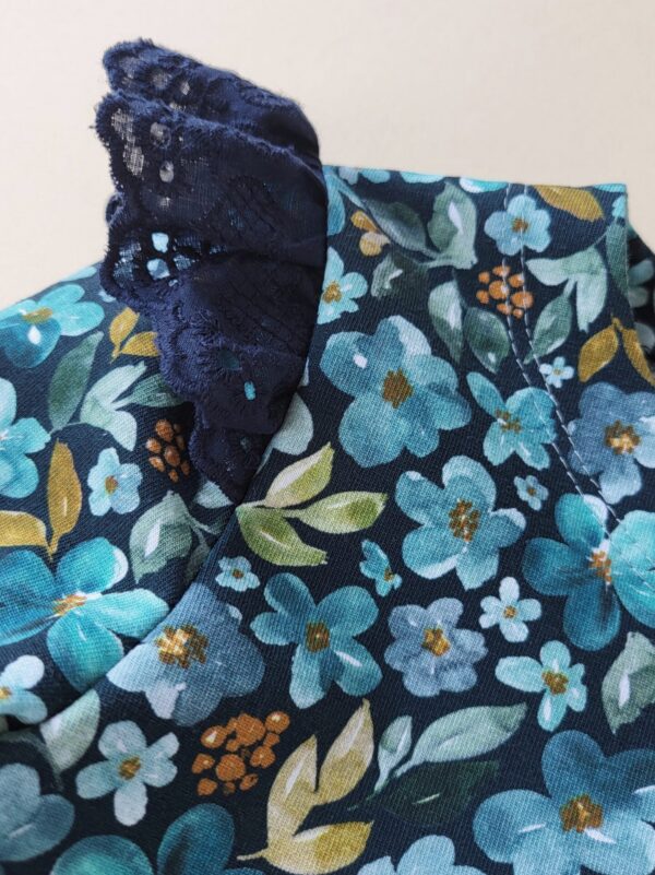 Kleid Blumen Blaumeer Gr. 110 – Bild 2