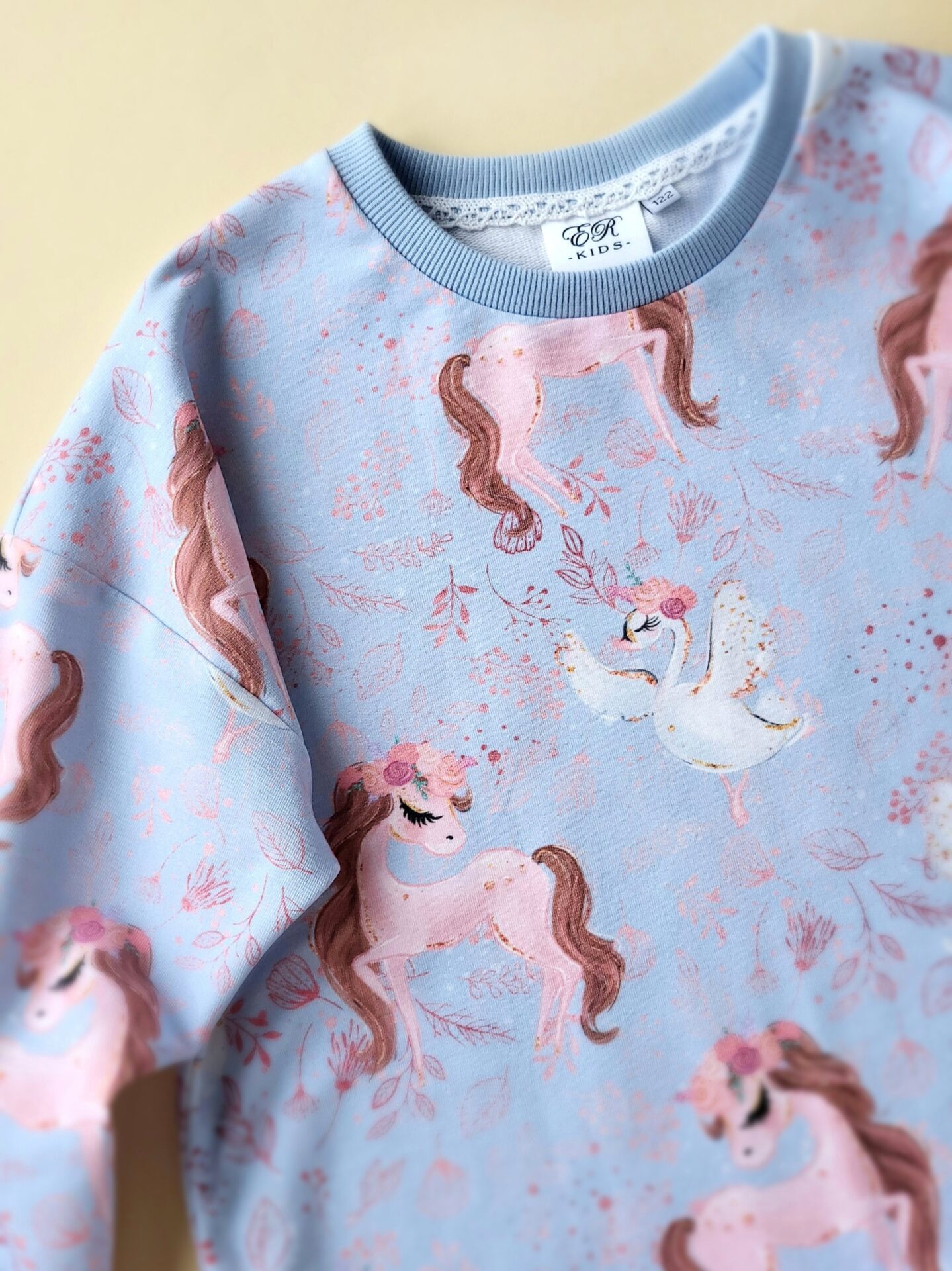 Oversized Sweater Beauty blau Gr.122