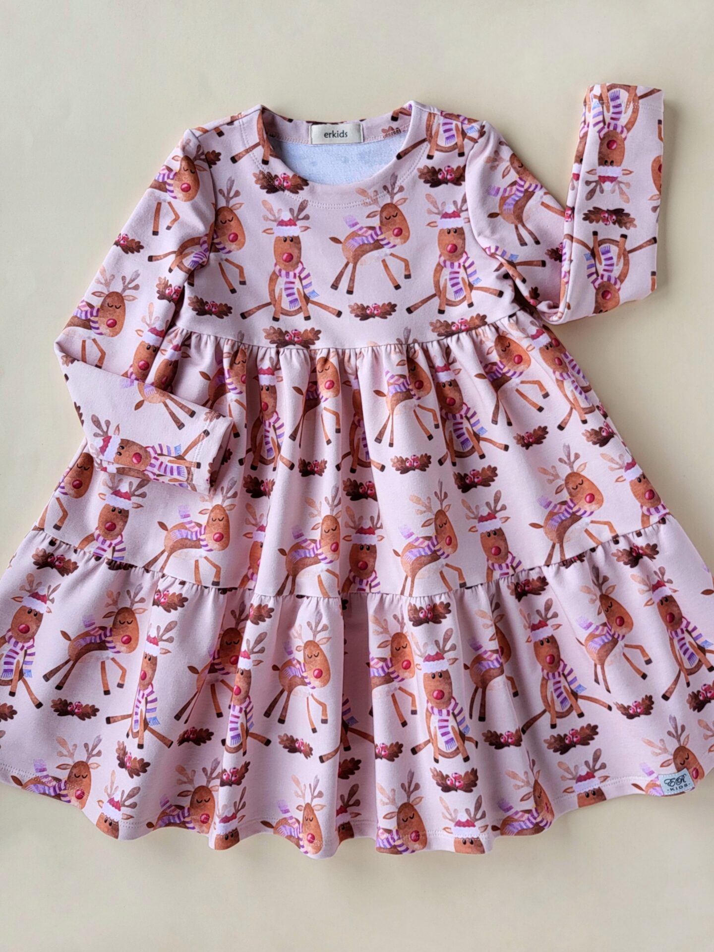 Kleid Rudi Rentier Gr. 74-152