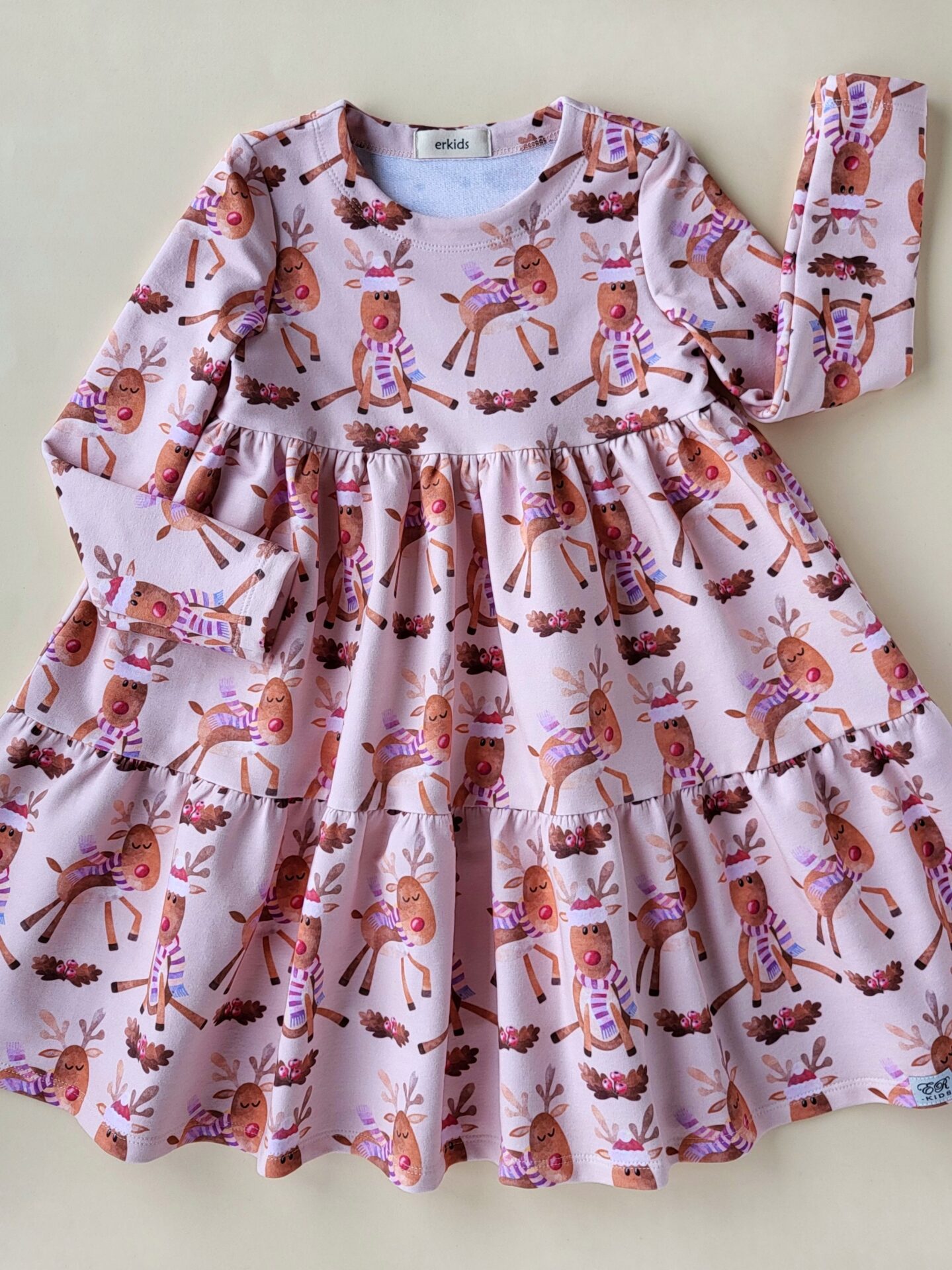 Kleid Rudi Rentier Gr. 74-152 – Bild 3