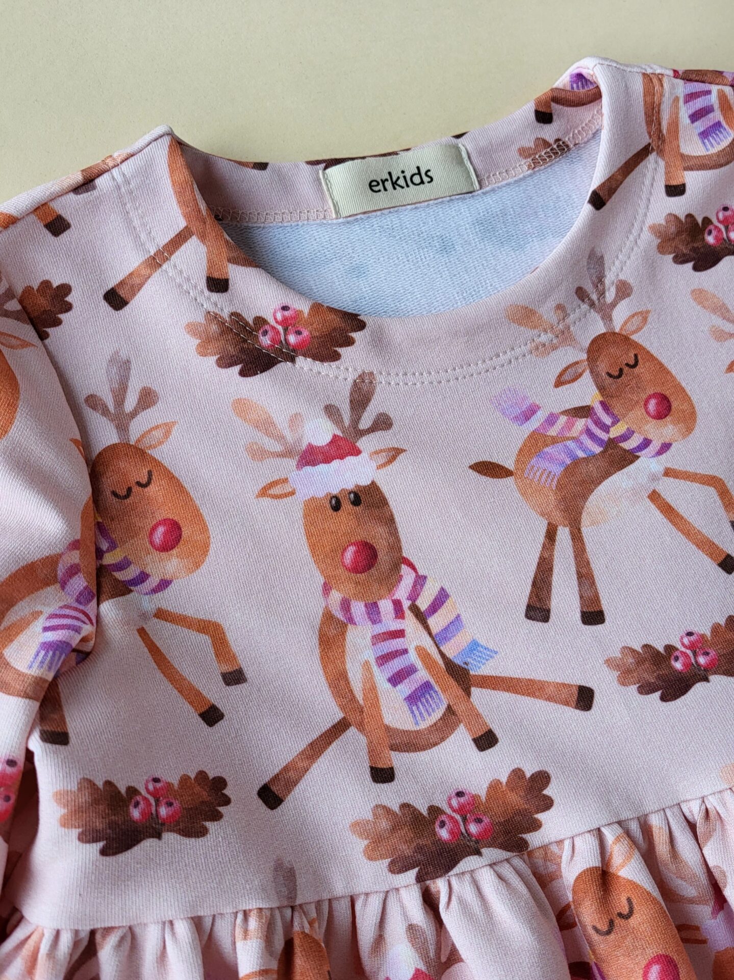 Kleid Rudi Rentier Gr. 74-152 – Bild 2