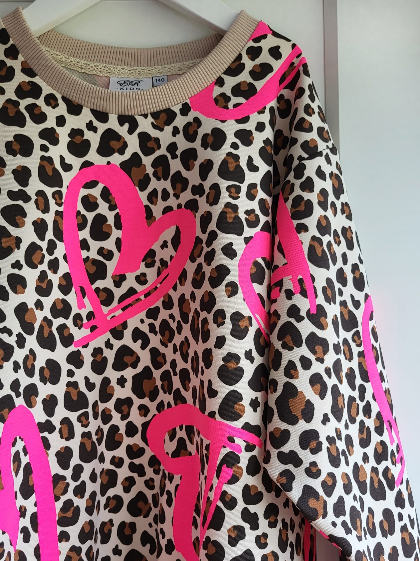 Sweater Leo Herzen Gr. 56-140 – Bild 3