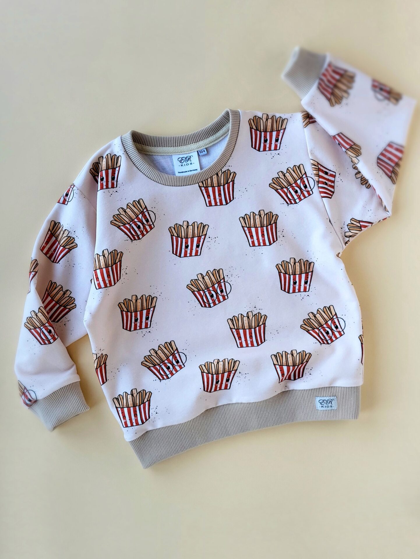 Lounge Sweater Pommes Gr. 56-140 – Bild 2