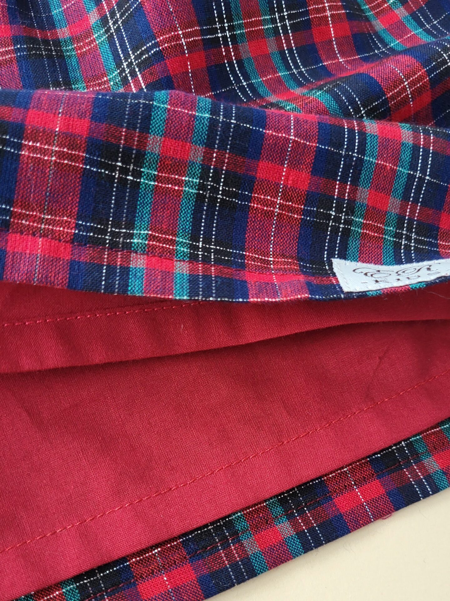Schottenkaro-Kleid Gr.110 – Bild 5