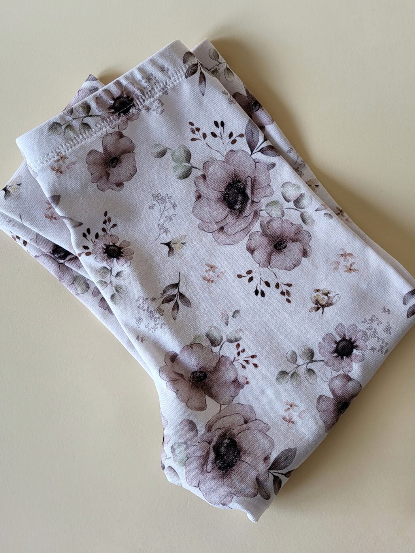 Leggings Blumen mauve Gr. 122