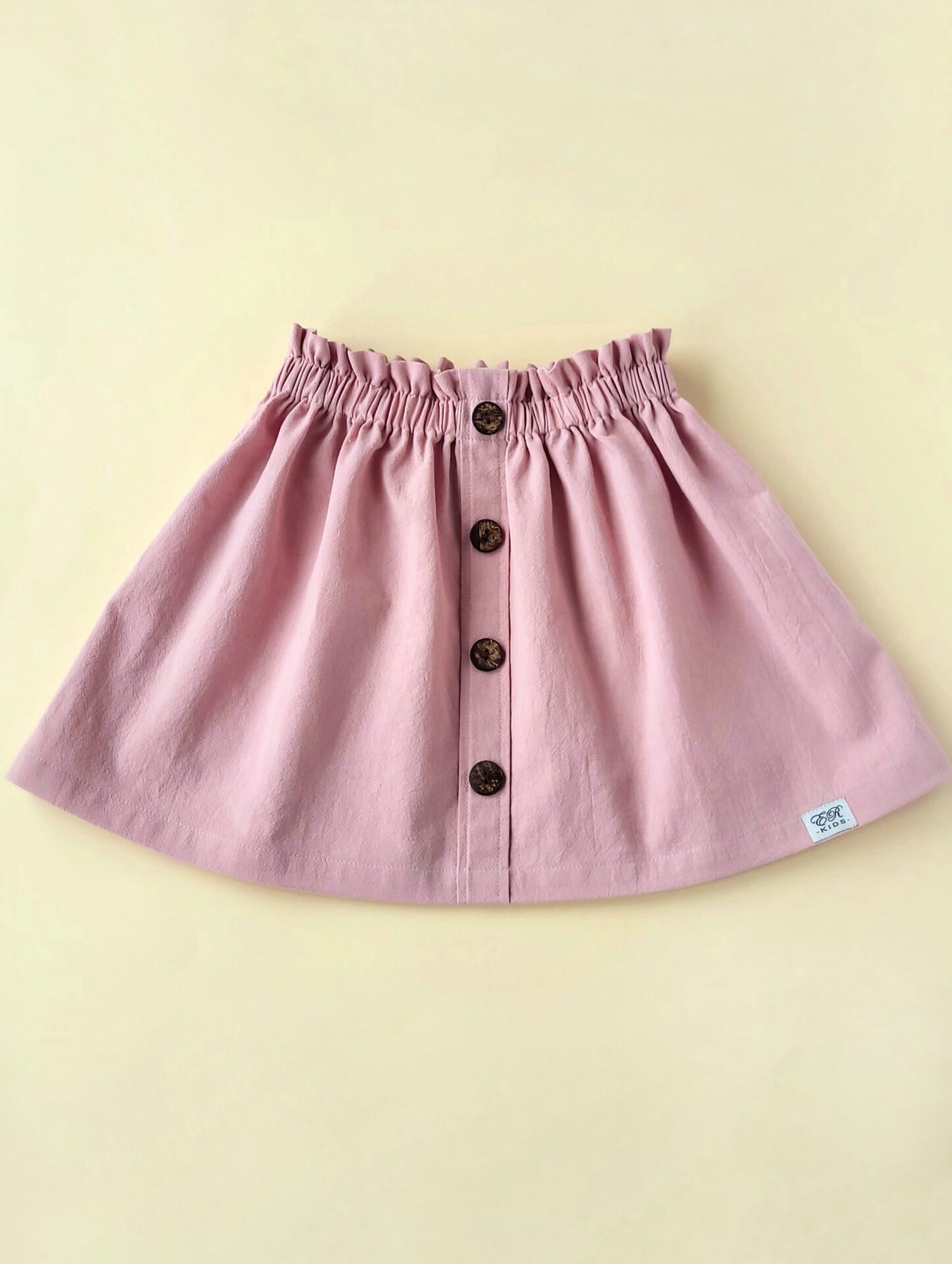 Rock mit Fake-Knopfleiste Gr.116