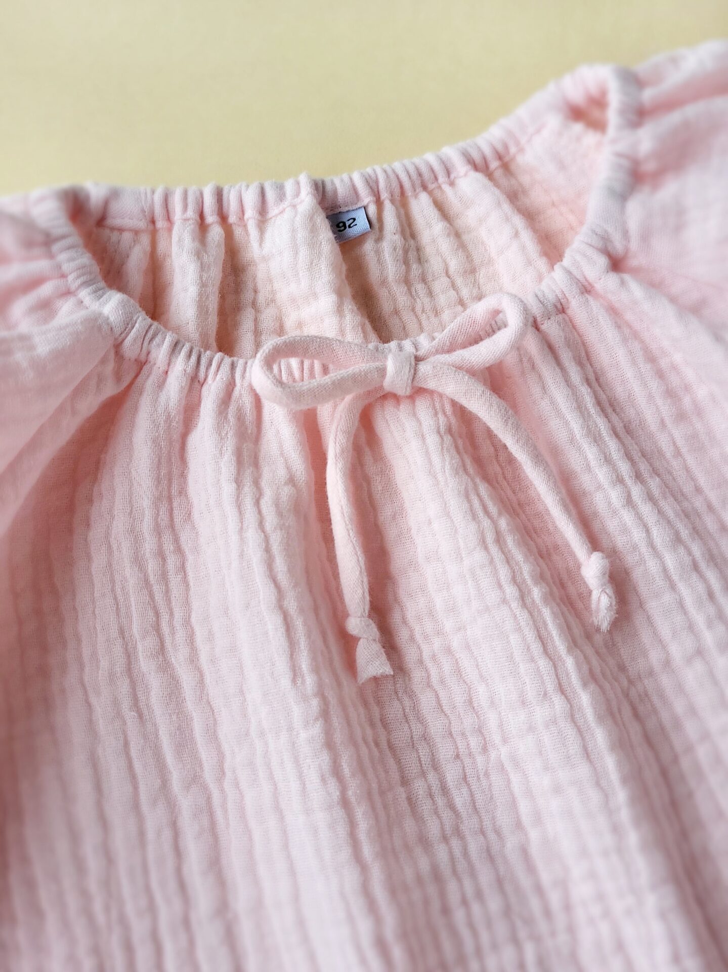 Kräuselbluse hellrosa Gr.92 – Bild 2