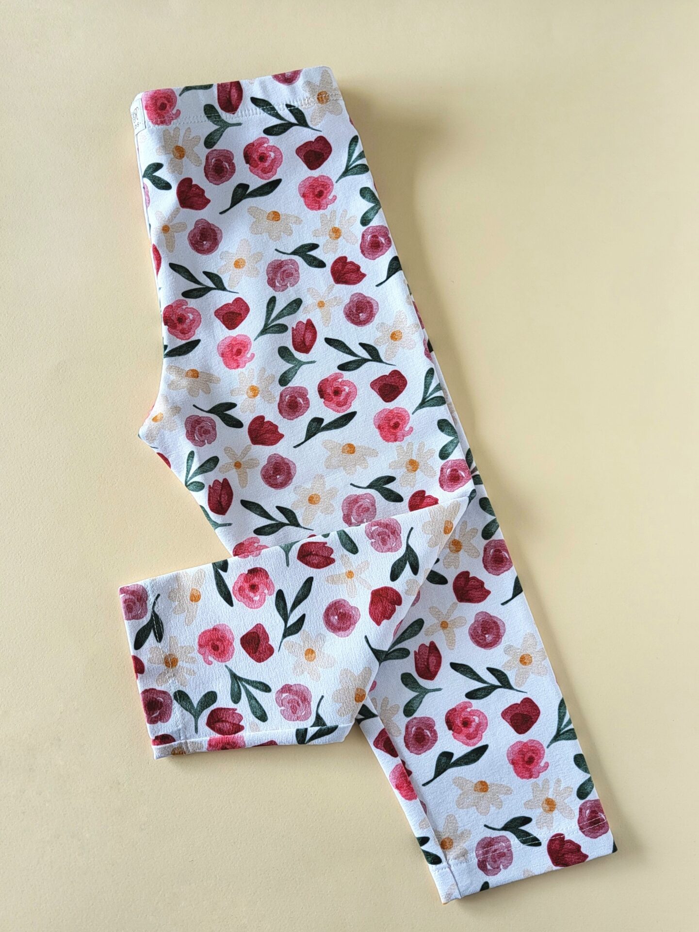 3/4 Leggings Sommerbrise weiß Gr. 116
