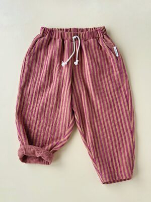 Hose Nilo Streifen fuchsia/kupfer Gr. 104
