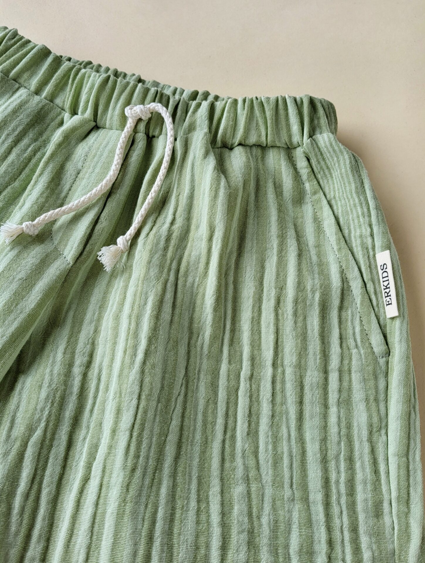 Hose Nilo Streifen pistachio Gr. 98 – Bild 2