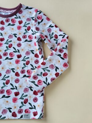 Langarmshirt Sommerbrise weiß Gr. 122