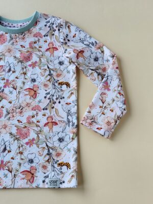 Langarmshirt Marienkäferwiese Gr. 104