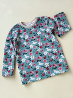Langarmshirt Sommerbrise salbei Gr. 98