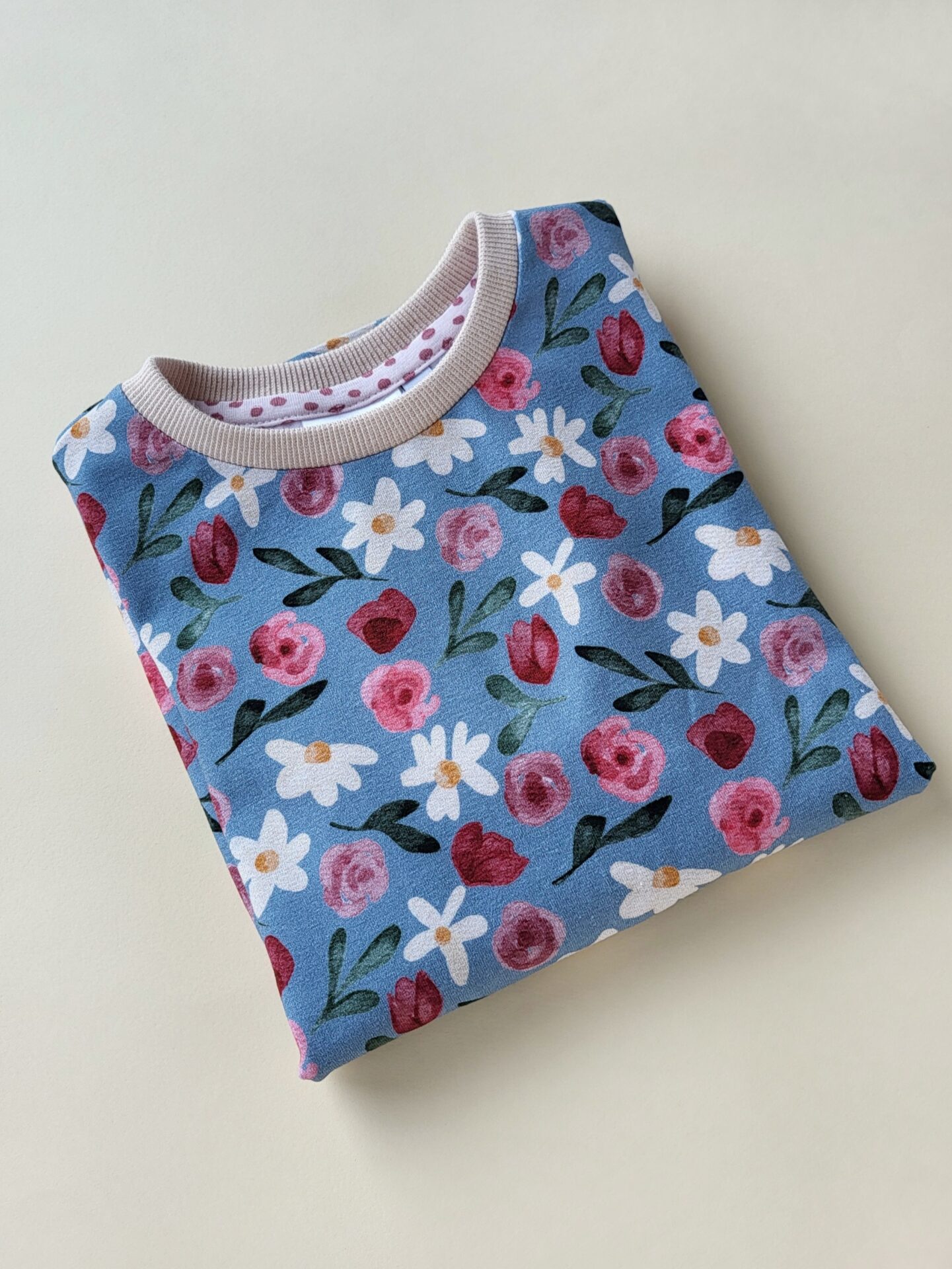 Langarmshirt Sommerbrise blau Gr. 116 – Bild 3
