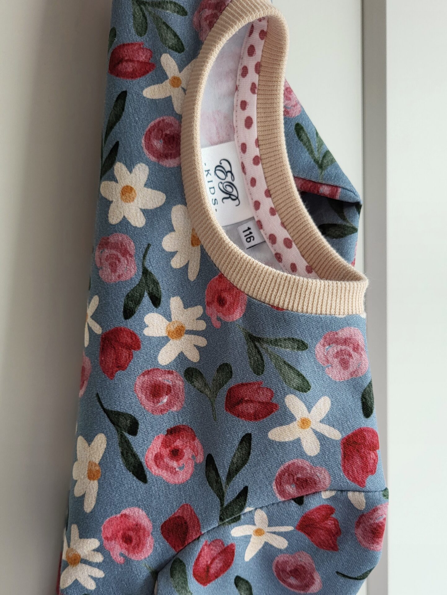 Langarmshirt Sommerbrise blau Gr. 116