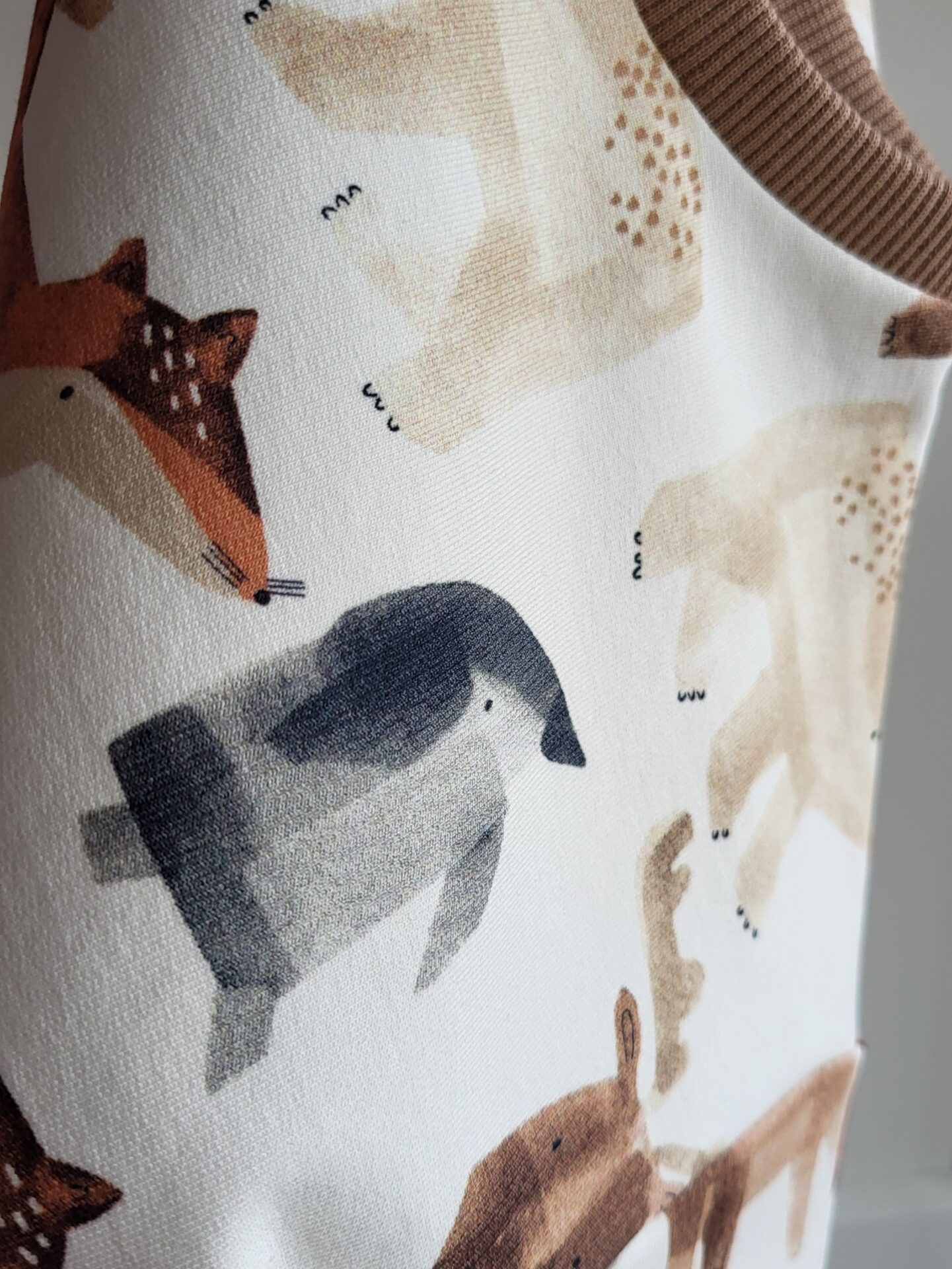 Oversized Sweater Wilde Tiere Gr. 86 – Bild 5