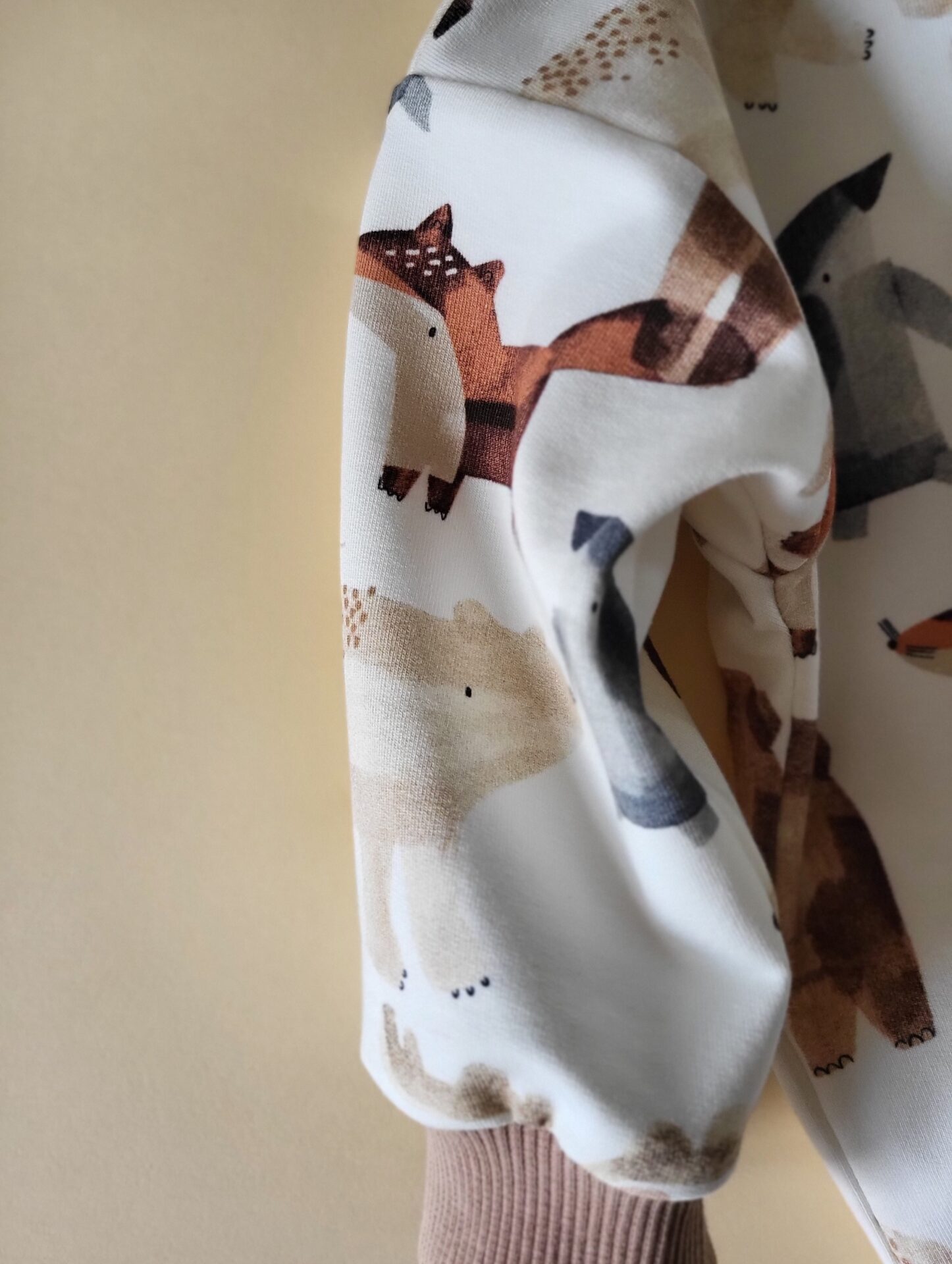 Oversized Sweater Wilde Tiere Gr. 86 – Bild 3