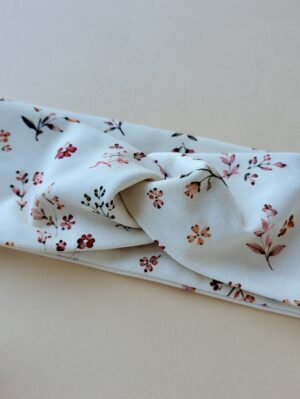 Headband kleingeblumt KU 47-50 cm